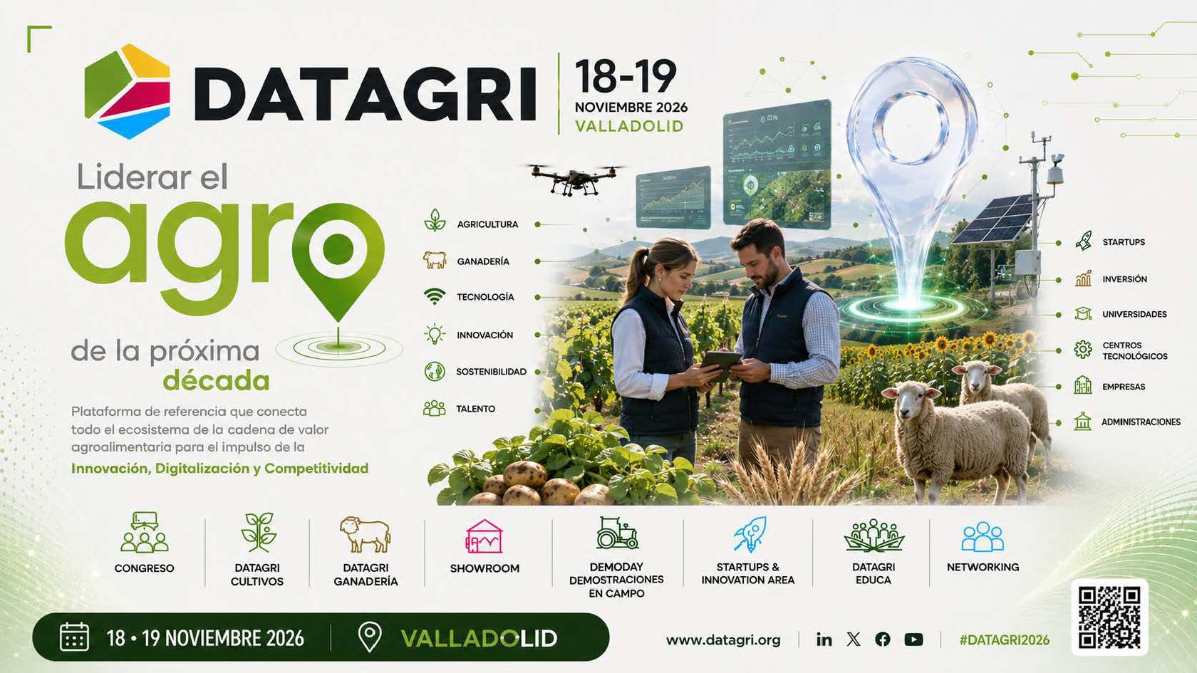 Datagri "El foro de innovación y tecnología para una agricultura más rentable y competitiva"