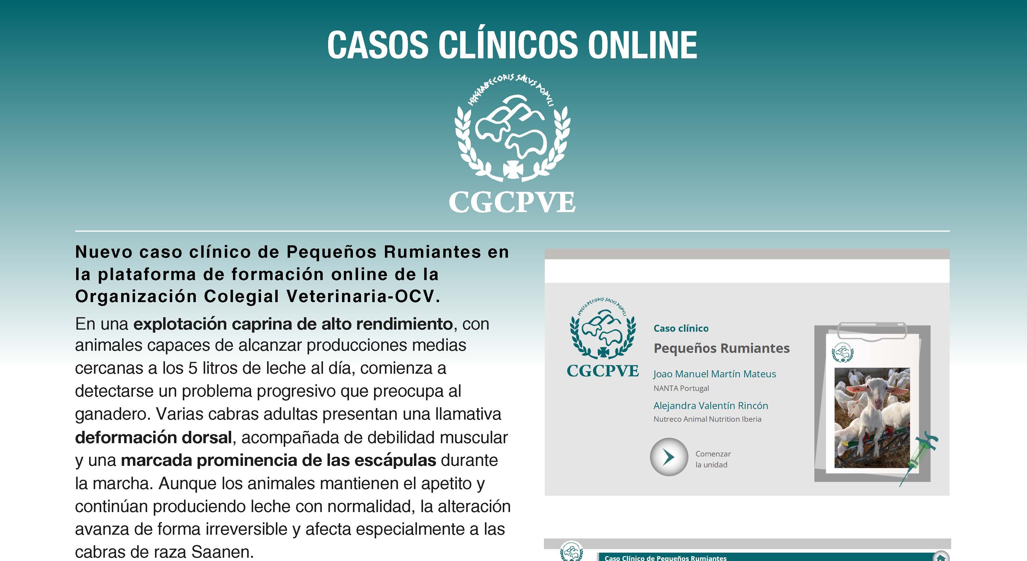 Caso Clínico Online: "Pequeños rumiantes"